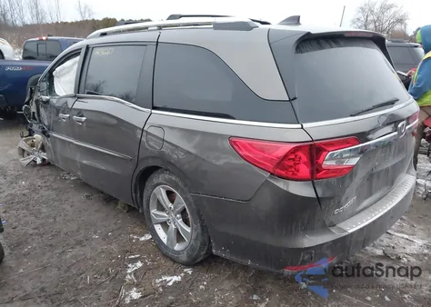 2019 Honda Odyssey Ex-L z USA, uszkodzony, nr VIN 5FNRL6H74KB061973